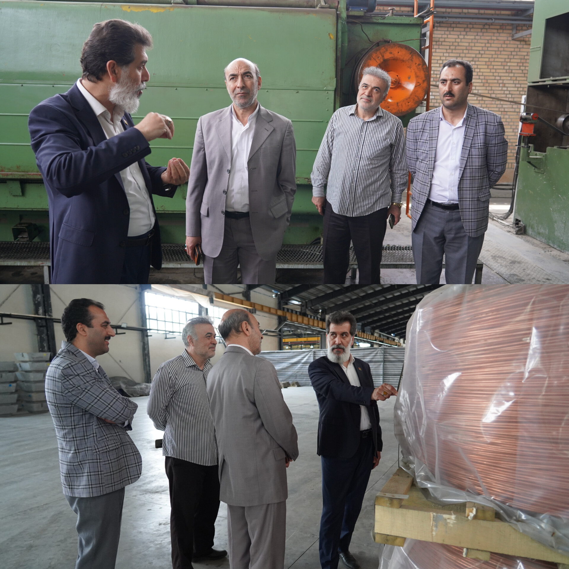 Visit Alborz Industrial City Managers to Industry