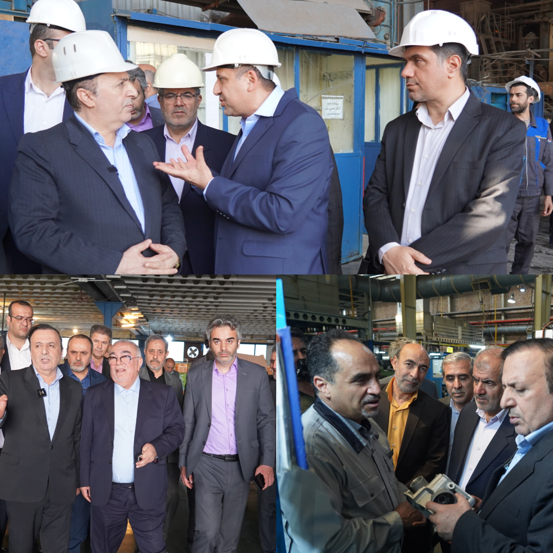 Governor presence in Alborz Industrial City