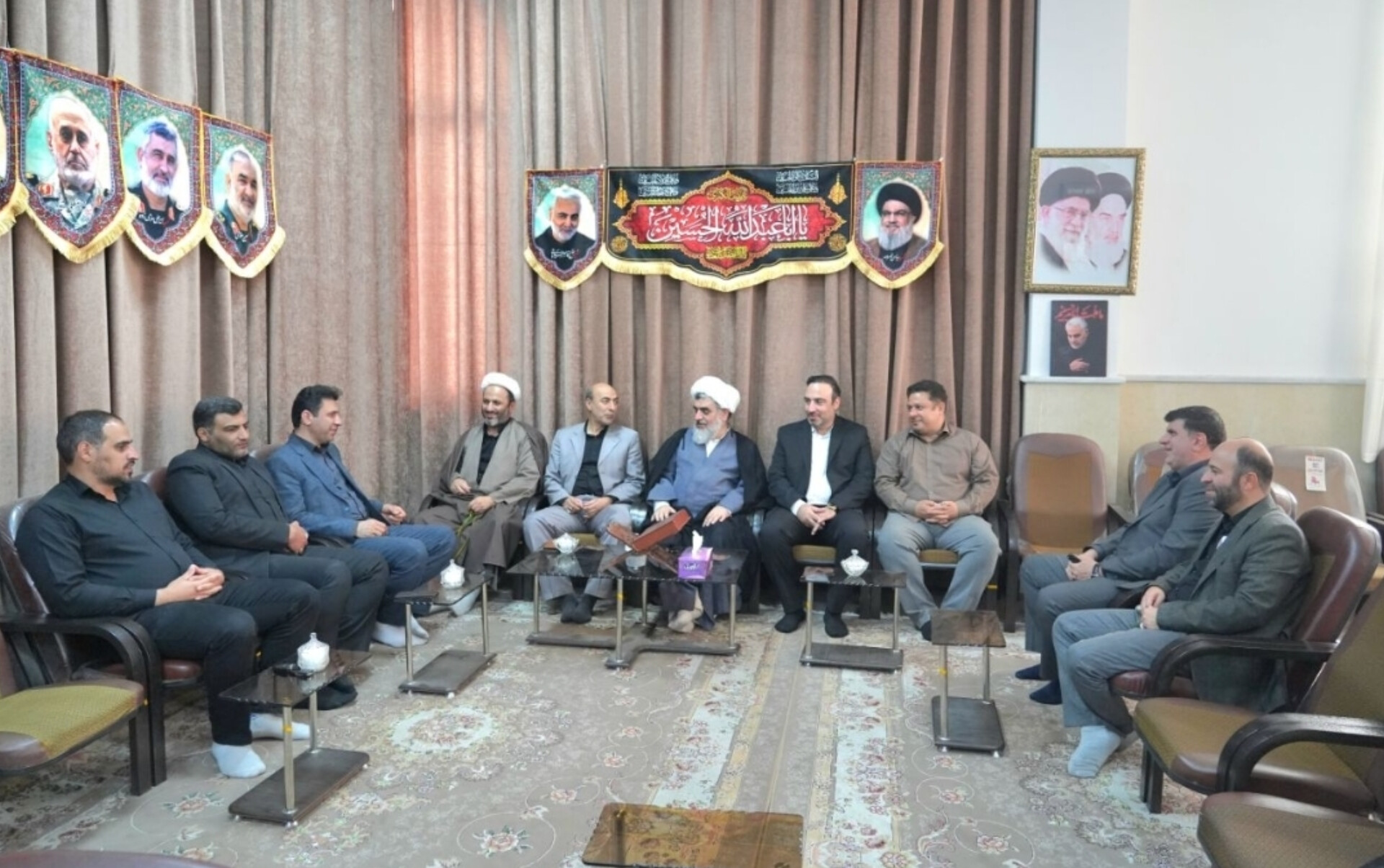 Meeting of Alborz Industrial City Company Managers with Imam Friday