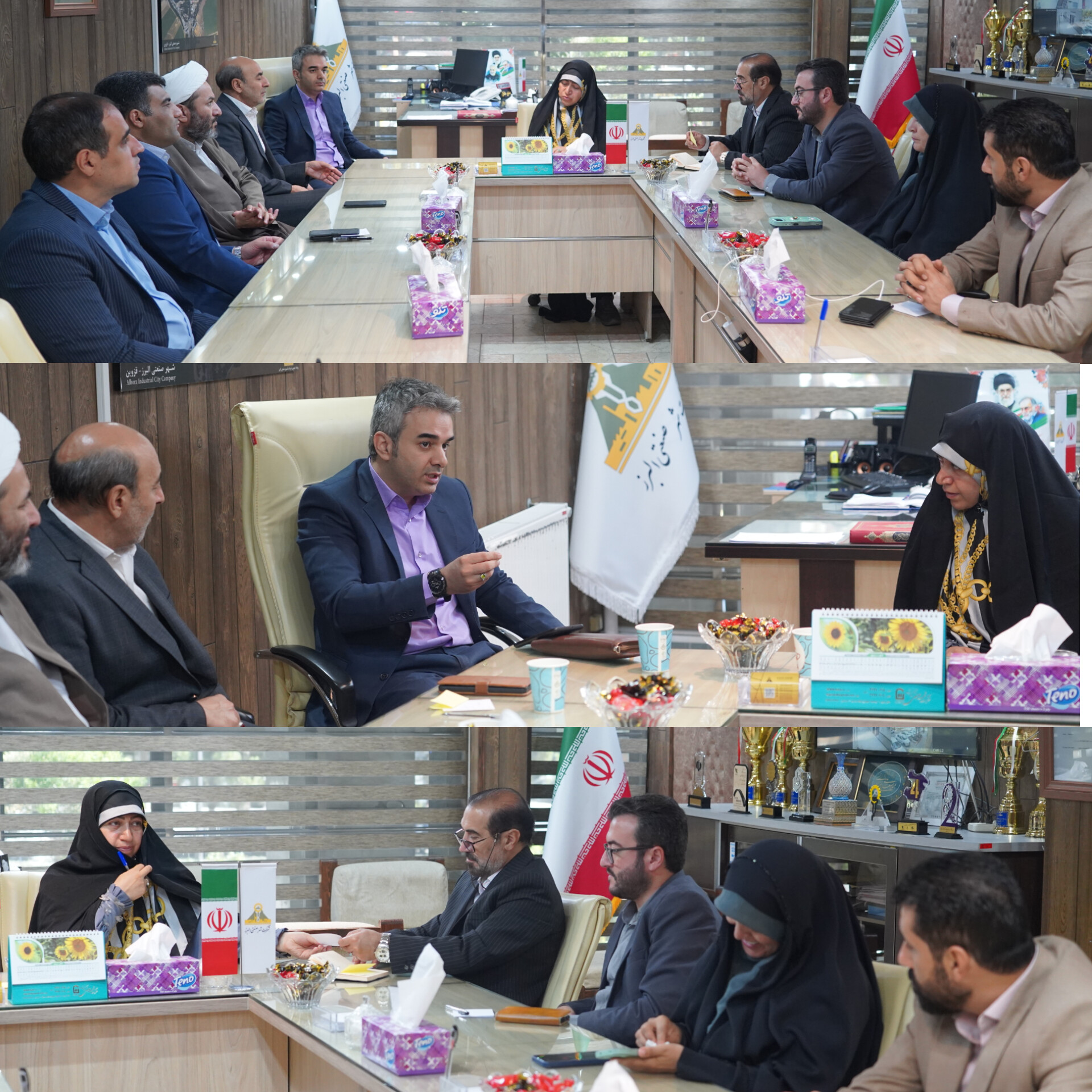 Representative of Qazvin, Abik and Alborz in Alborz Industrial City